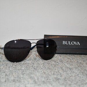 BULOVA Men's Aviator Sunglasses